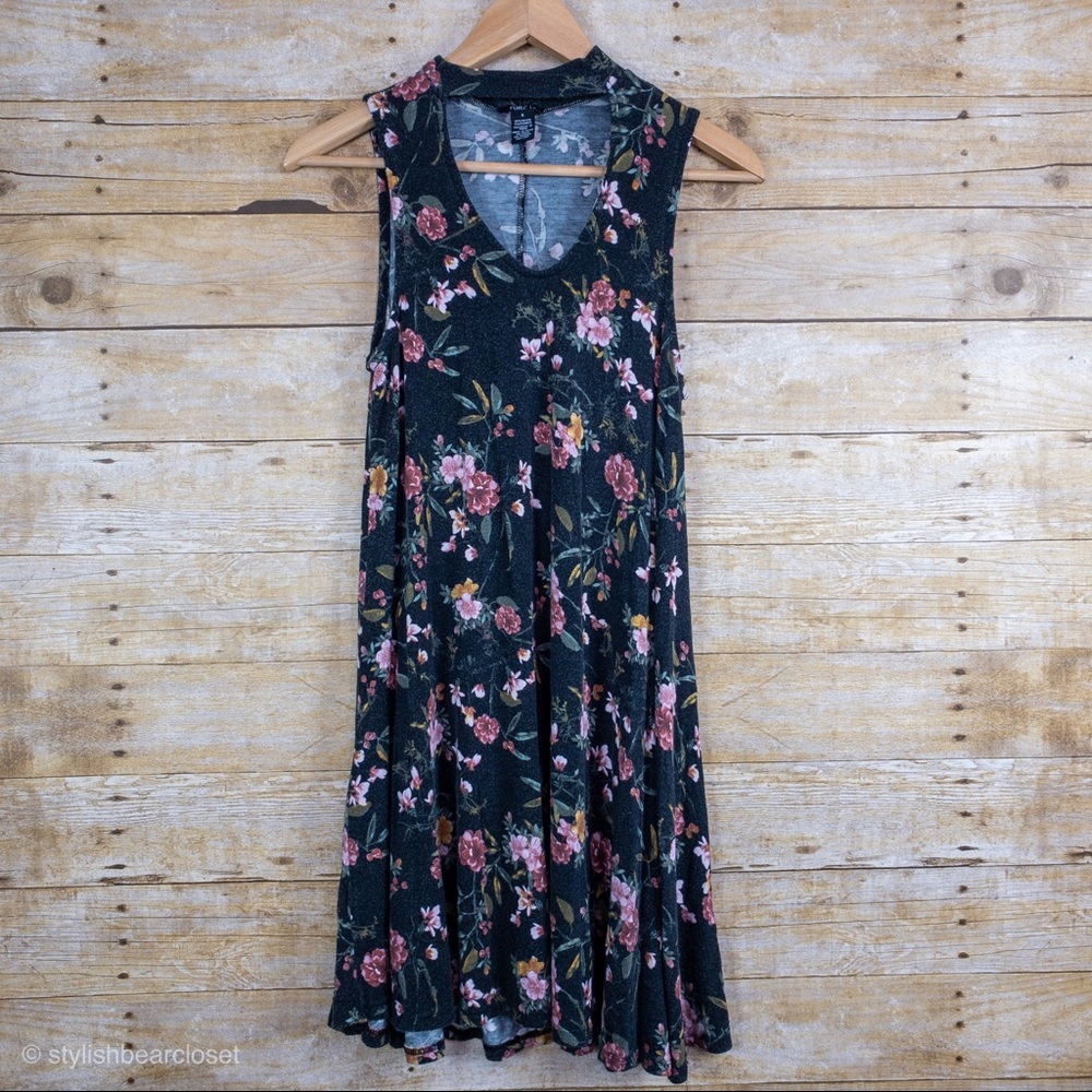 Forever 21 Tank Dress Floral Multicolor Small - Picture 1 of 5